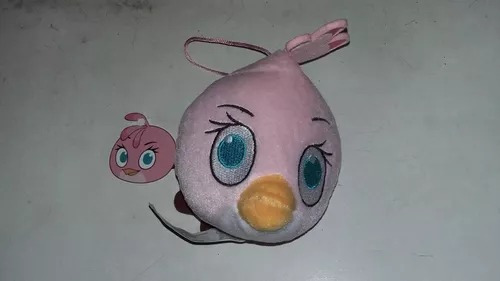 Muñeco Angry Birds Peluche Stella Rosa Mc Donalds 2015