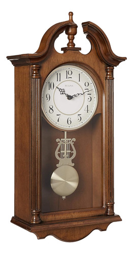 C1517 Reloj De Pared Saybrook, Cereza Marrón