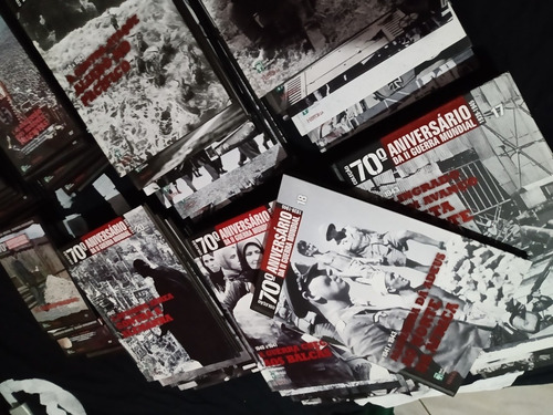 Coleção 70 Anos Segunda Guerra - 30 Livros - 30 Dvds