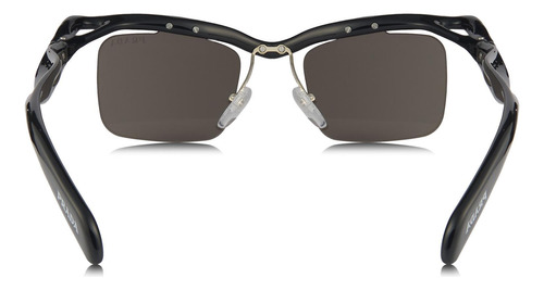 Prada Spr A15 1ab-8c1 Morph Small Square Shape Dark Brown (Usado)