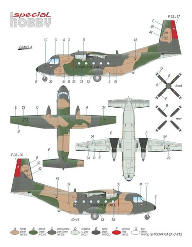 Casa C-212-100 - 1/72 - Special Hobby 72344