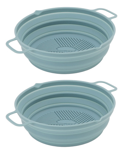 2 Piezas Freidora De Silicona Liner Potena De Silicona De