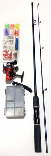 Caña De Pescar 1.65 Mts Con Accesorios Fk04-4 Sy Co28