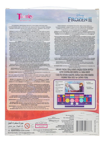 Set Cosmético Compacto Townley Girl Disney Frozen Elsa Anna