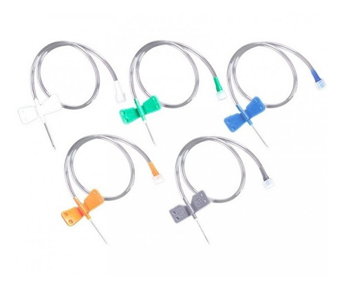 Escalpe Estéril Scalp 21g Luer Lock Cx. C/ 100 Descarpack
