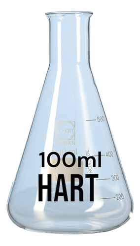 Matraz Erlenmeyer Hart 100ml