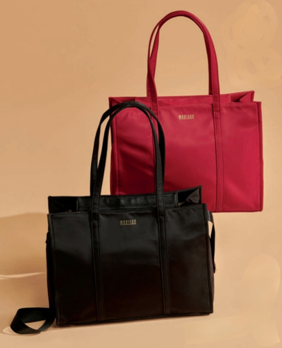 Tote Madison By Chenson Original Bolso Gorett Grande Cafe