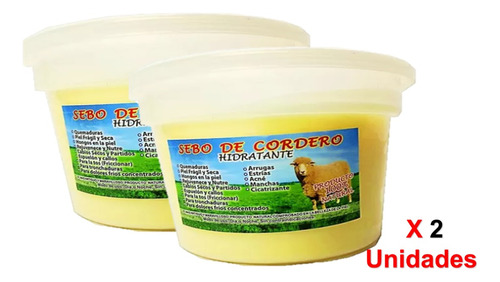 Crema Sebo De Cordero 200 Gr - g a $265