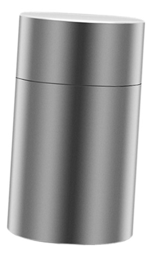 Contenedor De Almacenamiento De Aluminio Metal Tin Plata