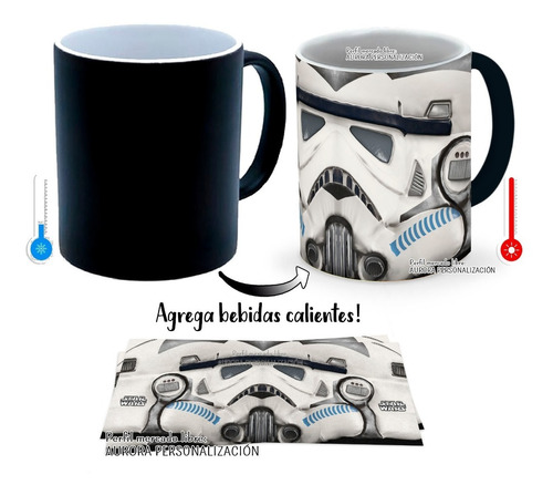 Mug Mágico Taza Stormtrooper Star Wars Regalo Colección