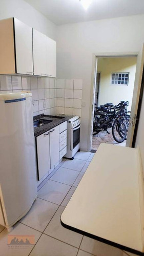 Imagem 2 de 7 de Kitnet Com 1 Dormitório Para Alugar, 17 M² Por R$ 1.050,00/mês - Barão Geraldo - Campinas/sp - Kn0140