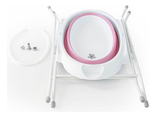 Banheira Smile Pink Com Suporte Safety 1st.