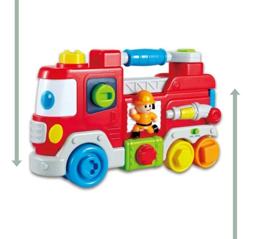 Carrinho De Bombeiro Para Bebês-zp00184