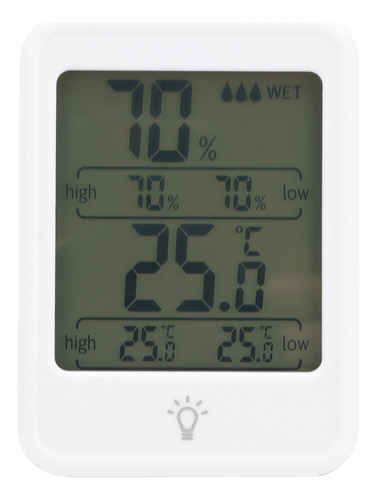 Termómetro Higrómetro Digital Mc41, Temperatura Y Humedad