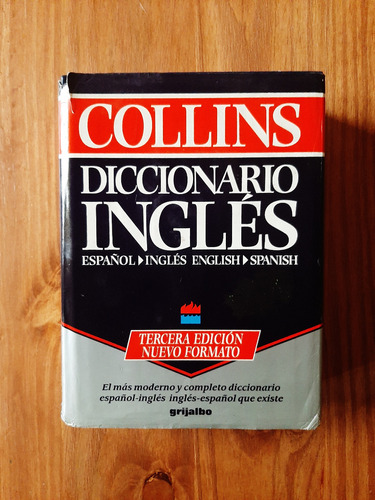 Diccionario Inglés Collins 3° Ed. Grijalbo. Tapa Dura Sin Cd
