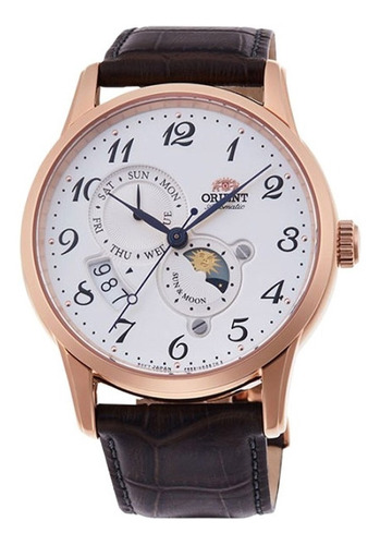 Reloj Orient Clasico Café Para Hombre (Reacondicionado)