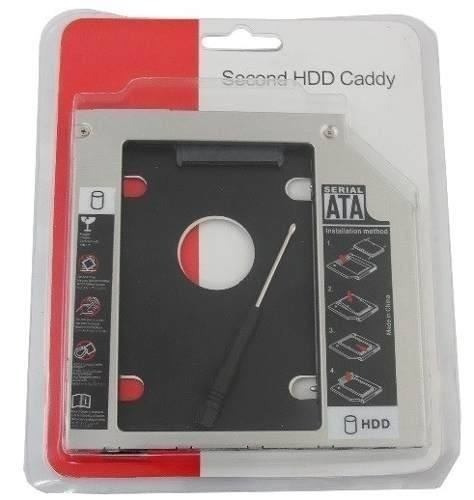 Case Caddy Gaveta Suporte Hd Notebook Para Segundo Hd 9.5mm