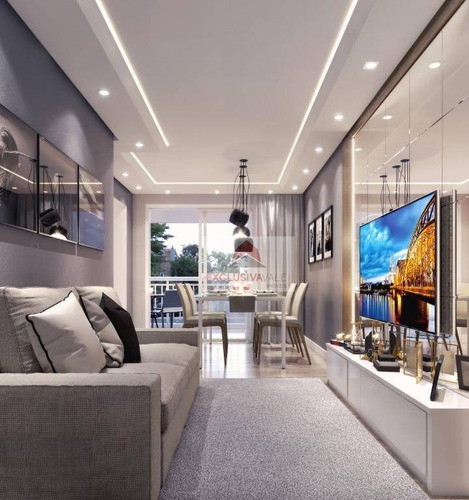 Imagem 4 de 6 de Apartamento Com 2 Dormitórios À Venda, 60 M² Por R$ 268.690 - Jardim Paraíso - São José Dos Campos/sp - Ap3337