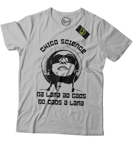 Camiseta Chico Science Nação Zumbi Manguebeat