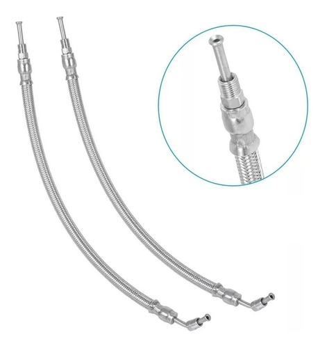 Tubulação Mangueiras Inox Power Trim Mercruiser Alpha G 1 2 Prateado