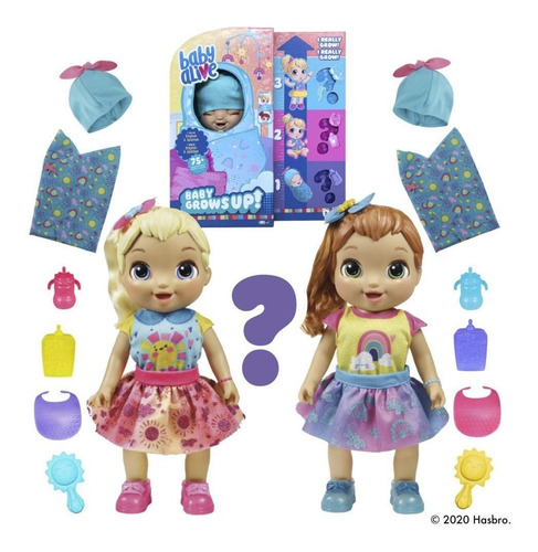 Baby Alive Crece De Verdad Muñeca Bebe Habla E8199 Hasbro Fu
