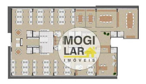 Imagem 18 de 27 de Sala À Venda, 35 M² Por R$ 260.000 -sky Mall Patteo Mogilar - Mogi Das Cruzes/sp - Sa0053