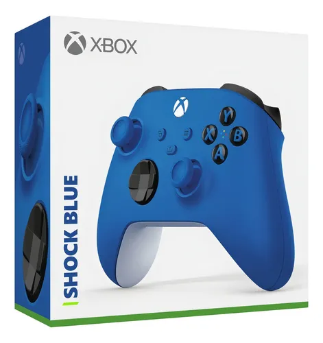Joystick inalámbrico Microsoft Xbox Wireless Controller Series X|S Series X e S shock blue