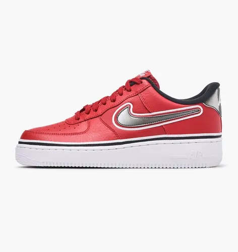 Nike air force hombre rojas deals