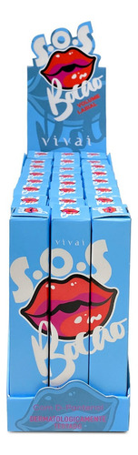Gloss Labial Sos Bocão Com D - Pantenol - Vivai Cor Branco