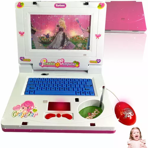 Laptop – Notebook Infantil 60 Atividades Corrida Divertida Dmtoys