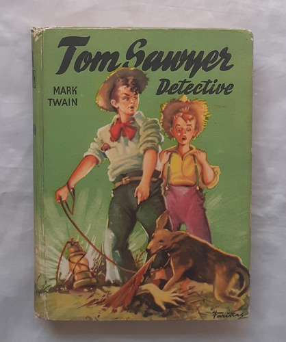 Tom Sawyer Detective Mark Twain Libro Original Oferta 1952