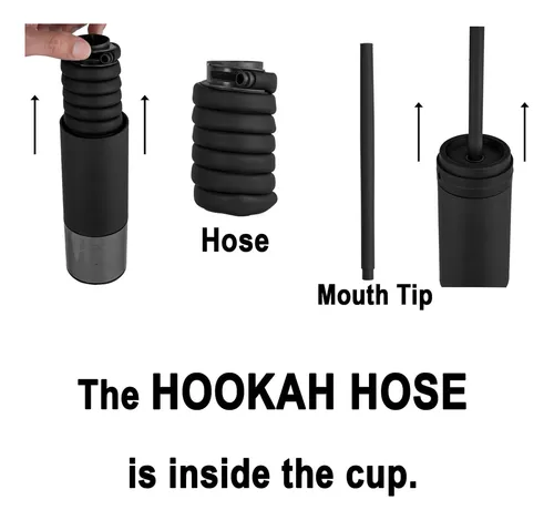 Set De Hookah Portátil Cup - Ideal Para Viajes, Completo