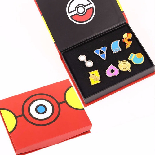 Imagen 1 de 5 de Pokemon Set De Medallas