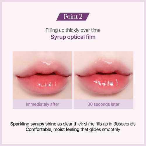 Tinte De Labios Glaze Espoir Couture Hushed Cherry #4, 5,5 M