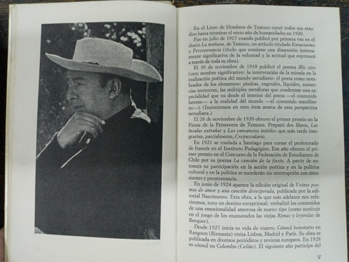 Imagen 2 de 6 de Seleccion De Poemas * 1925 / 1952 * Pablo Neruda * Circulo *