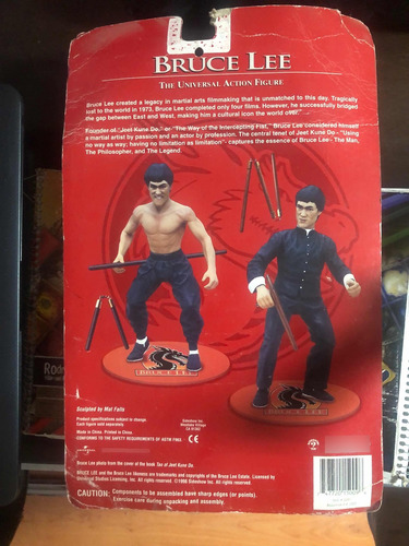 Figura De Bruce Lee Sideshow Toy (Usado)