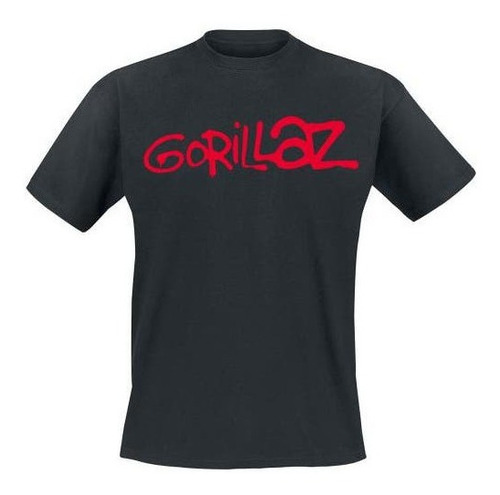 Polera Gorillaz Logo Unisex Musicovinyl