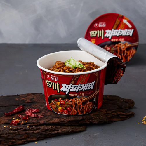 Ramen Fideo Coreano Chapagetti Picante Pote Grande 115g