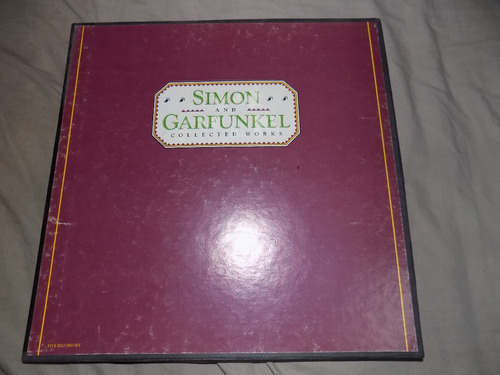 Simon And Garfunkel, Caja, Box De 5 Lps Importados,