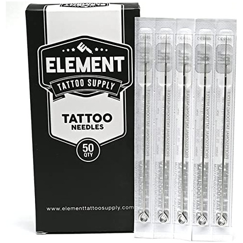 Element Tattoo Supply - Agujas De Tatuaje - 3rl - Forro Redo