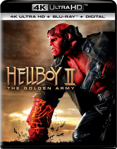 4k Ultra Hd + Blu-ray Hellboy 2 The Golden Army