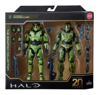 Halo Master Chief 20 Aniversario Set Gamestop Exclusivo