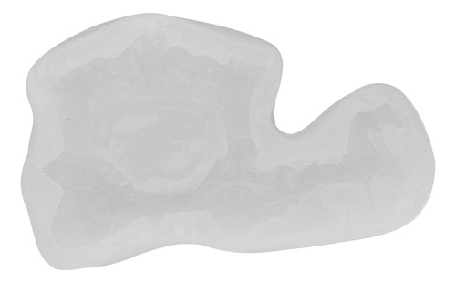 Molde De Silicona Con Forma De Carruaje De Caballos Para Fon