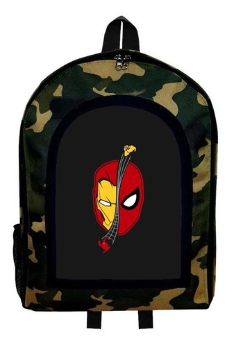 Mochila Camuflada Spider Man Nueva Colección Modelo 35