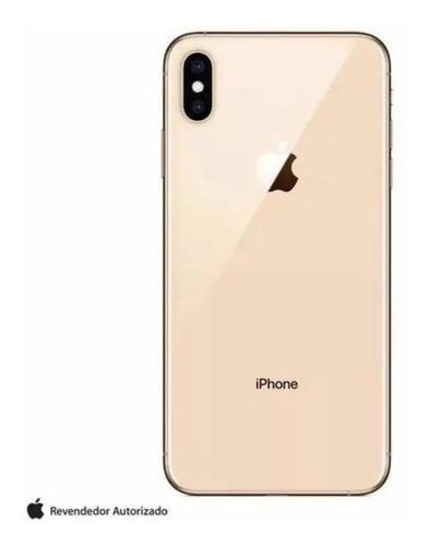 Celular iPhone 10 Max Gold Com Caixa E Acessórios Lindo