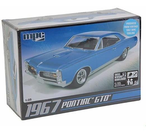 C.p.m. Mpc Mpc710r La Escala Del 1:25 Pontiac 1967 Gto Kit M