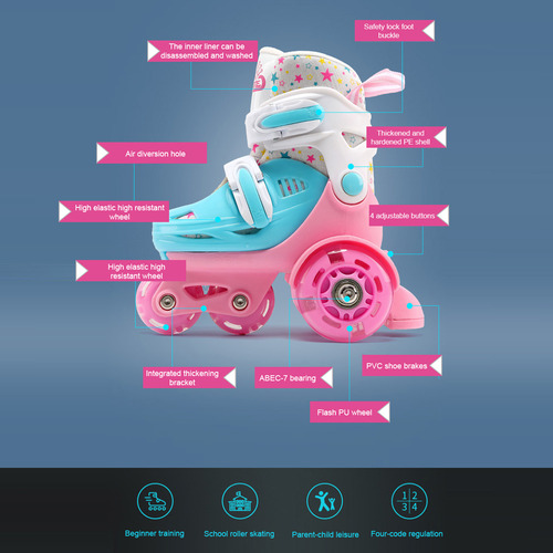 Zapatillas De Patinaje Para Patines De Patinaje Roadblock Sk