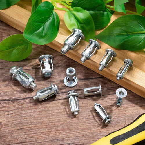 40pcs M 4 M5 M6 M8 Jack Nuts, Carbon Steel Expansion Screw N