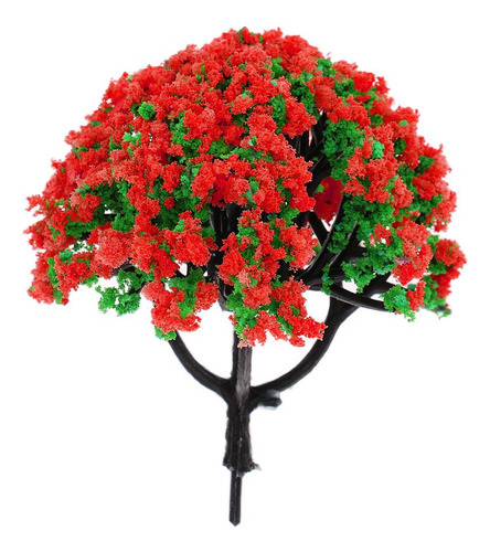 Rvores Modelo De Ferrovia Vermelho Vermelho