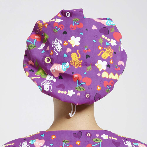 Xinfu - Gorro De Trabajo Para Mujer, Fucsia Love, Talla Únic